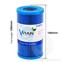 Vian R-4070 Hot Tub Filter (PMA10)