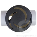 2" Water Diverter Grey