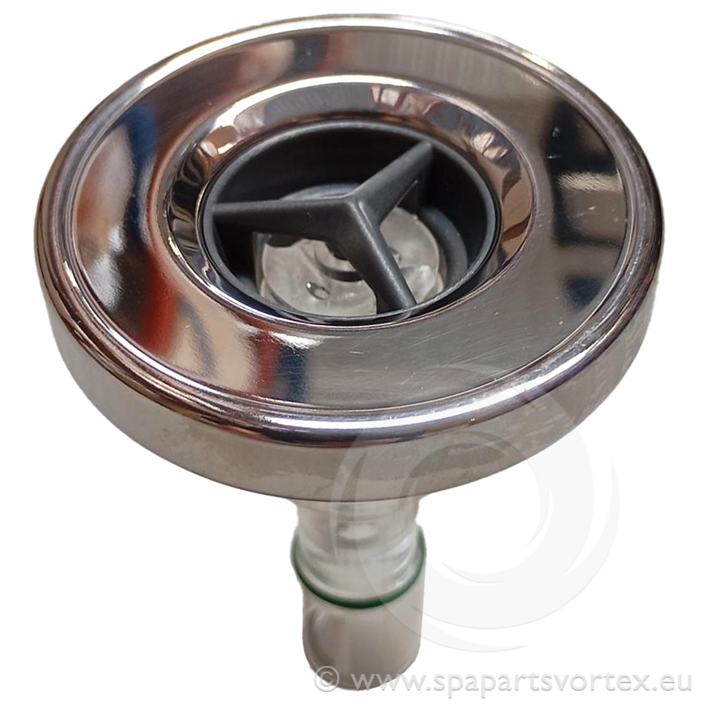 Las Water Diamond Jet 2-1/4'' Roto - Stainless Steel