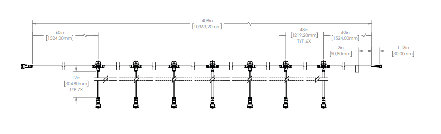 Gecko in.lu.me Cable Loop 8 connectors