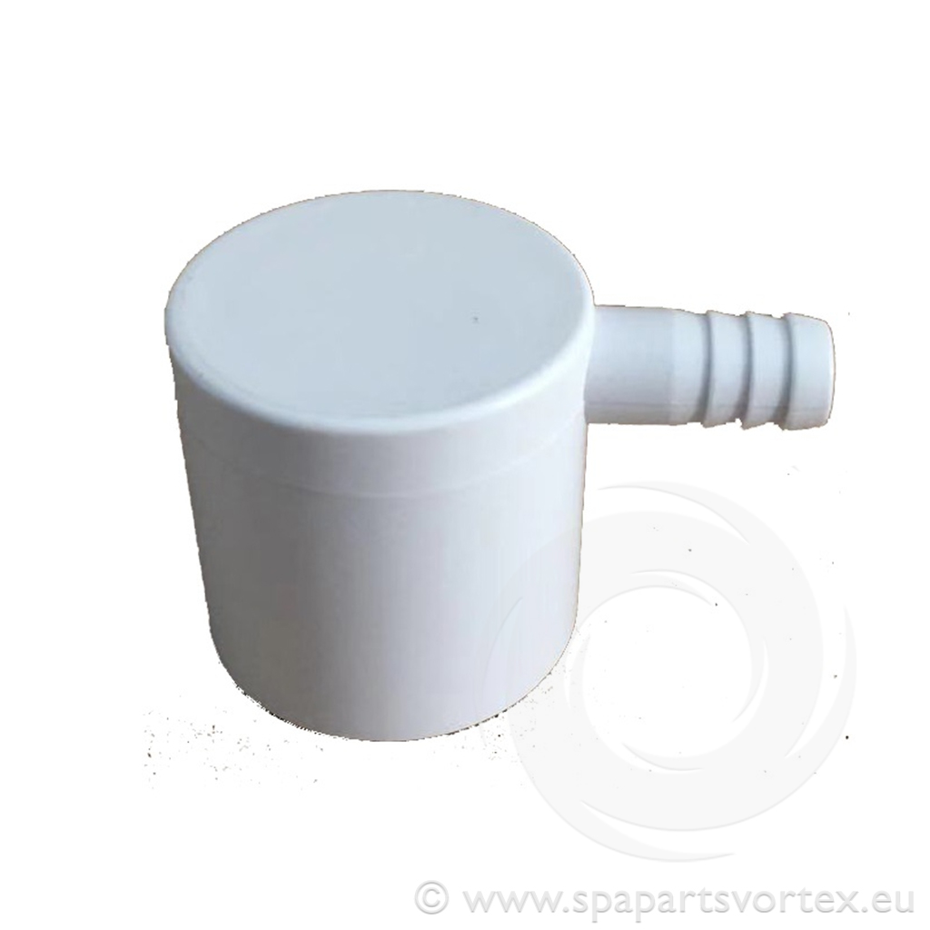 Air Manifold 1" (S) x 3/8" RB (1 Barb)