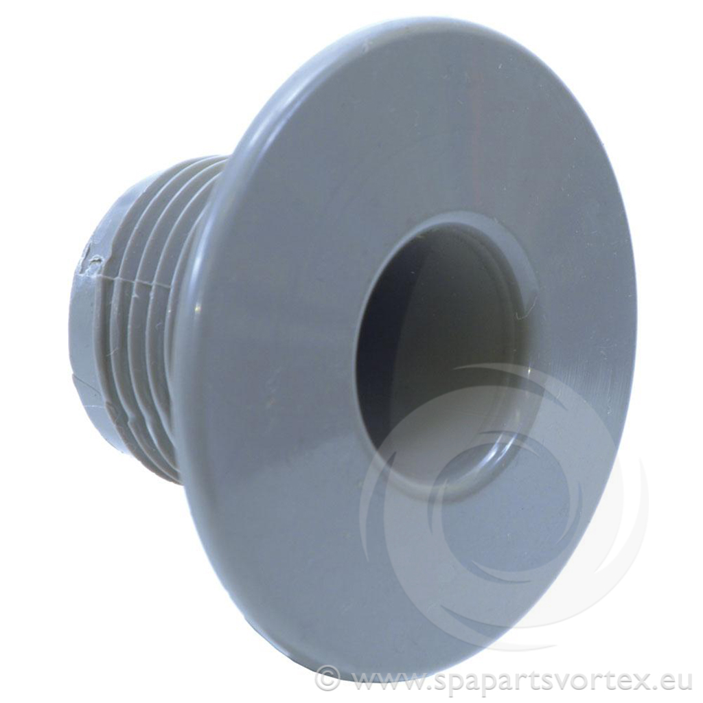 [JT-CJ187] Jet Cluster Large Face Lisse, Gris