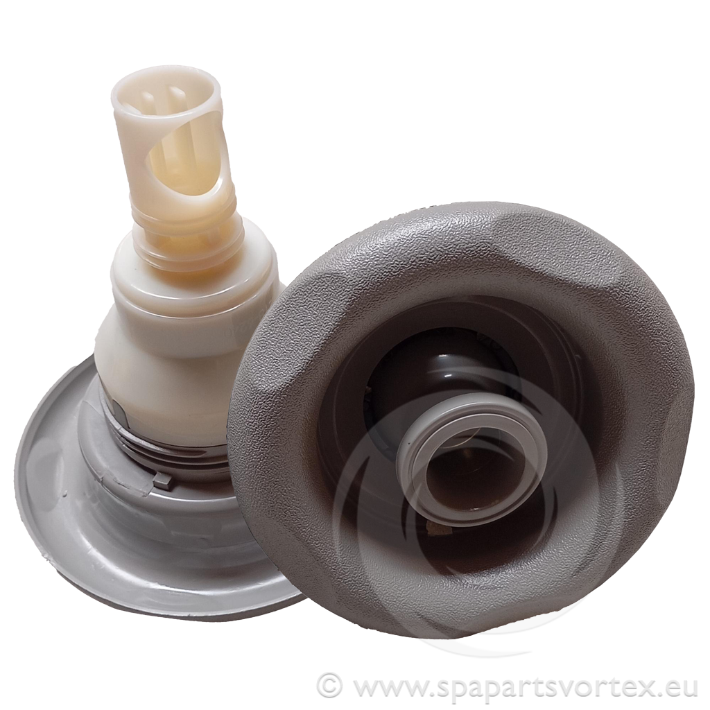 [JT-PW637] Power Storm Directional 5-point Textured Grey Thread-in 