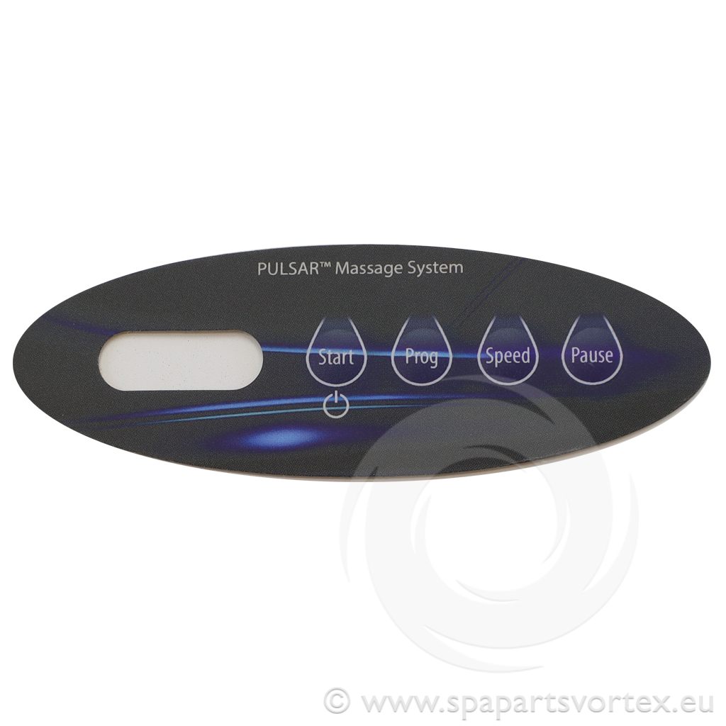 Wellis Sticker control panel Pulsar (ACM0596)