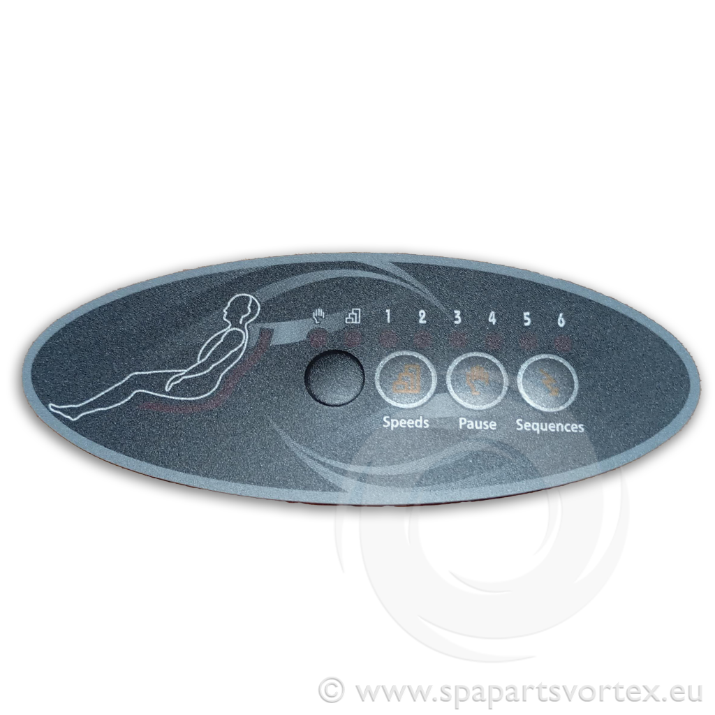 Wellis Sticker control panel - Pulsar / sequencer V2 (ACM0861)