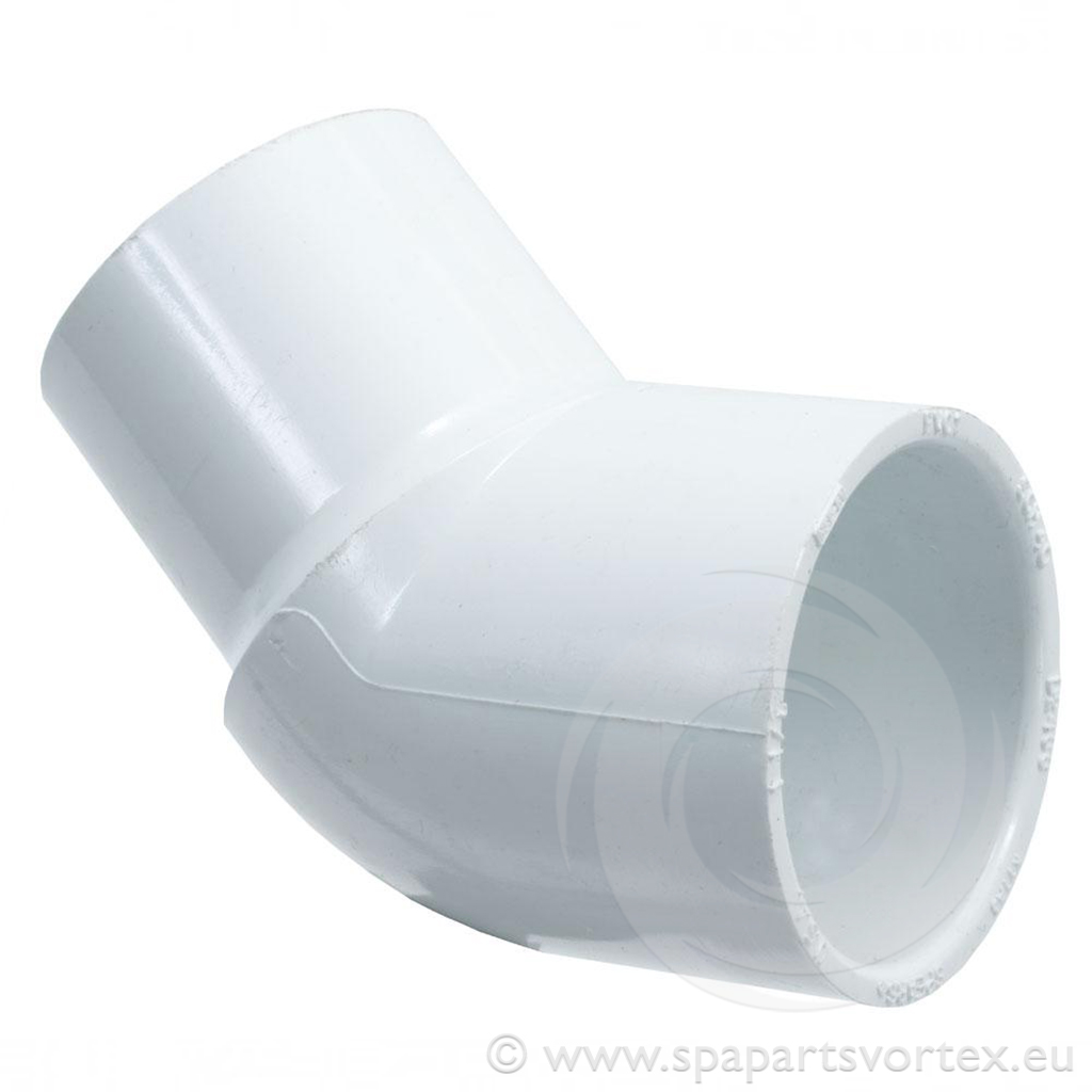Coude 2" 45° (M/F)