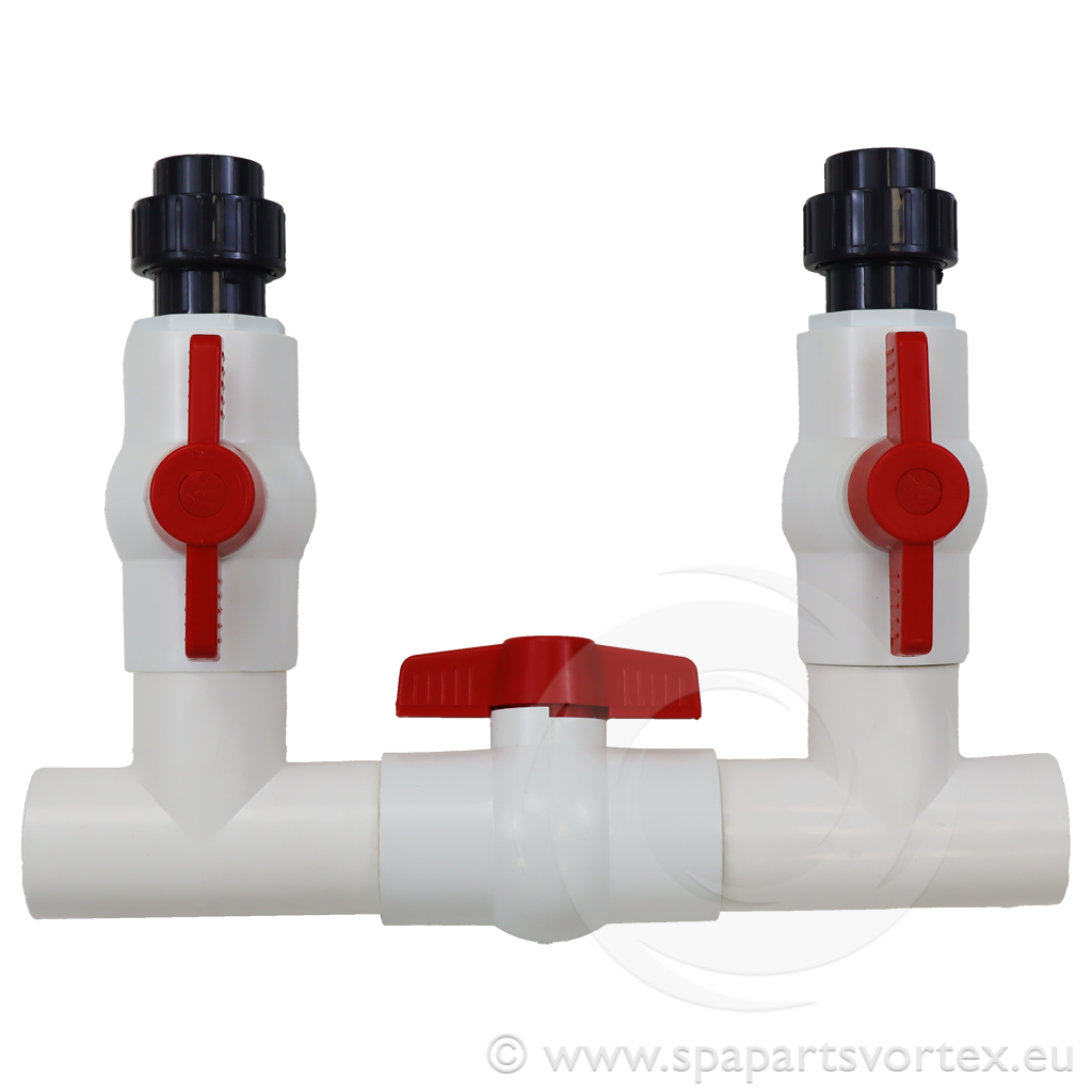 Heat Pump Ball Valve Kit 1.5" To 1"