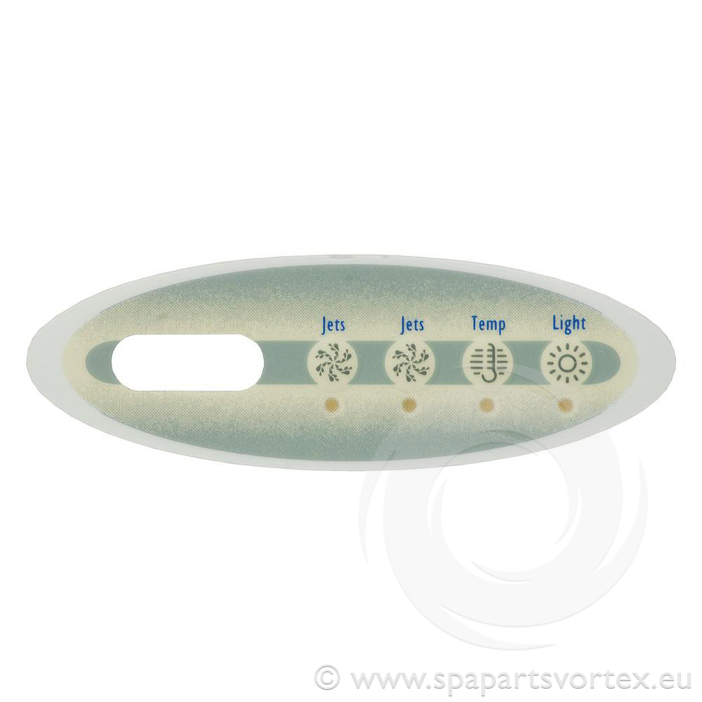 Balboa VL200 Overlay 4 Button (2p no air)