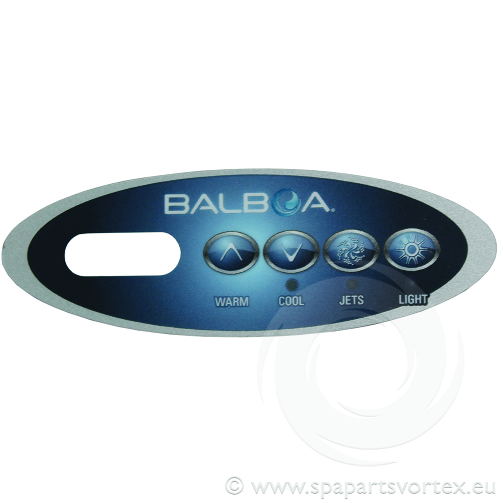 Balboa VL200 Overlay 4 Button (1p no air)