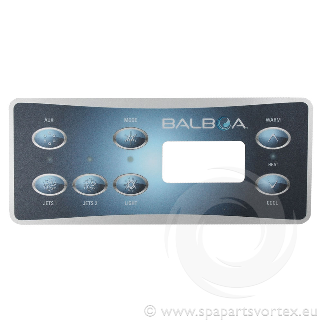 [OL-70123] Balboa VL701S Overlay 7 Button (2p + aux)