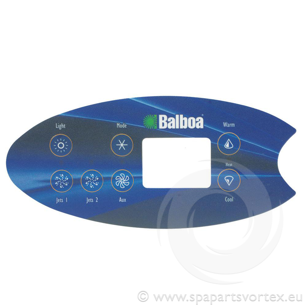 [OL-70221] Balboa VL702S Overlay 7 Button (2p + aux)