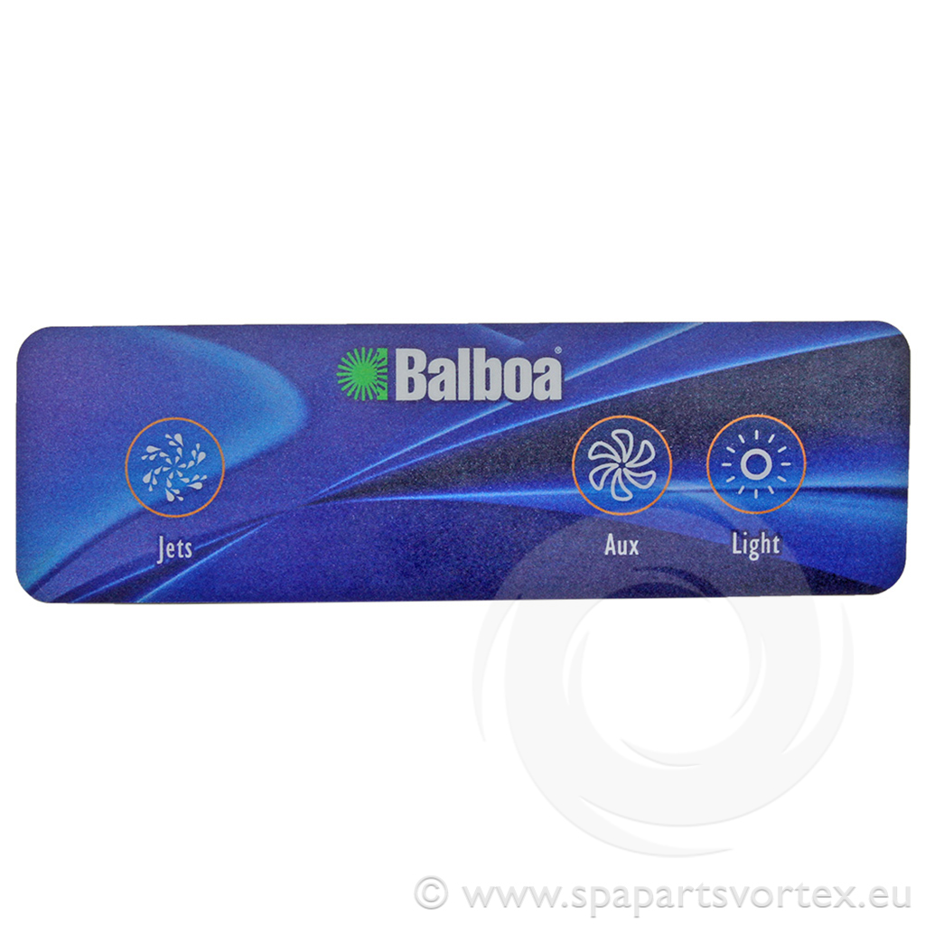 Balboa VX40S Overlay 1p Aux and Light 