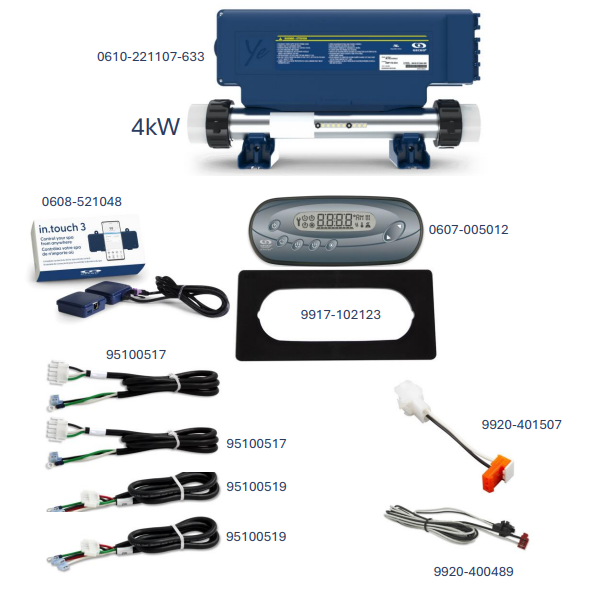 Pack Gecko IN.YE 5 / IN.K450 (new version)