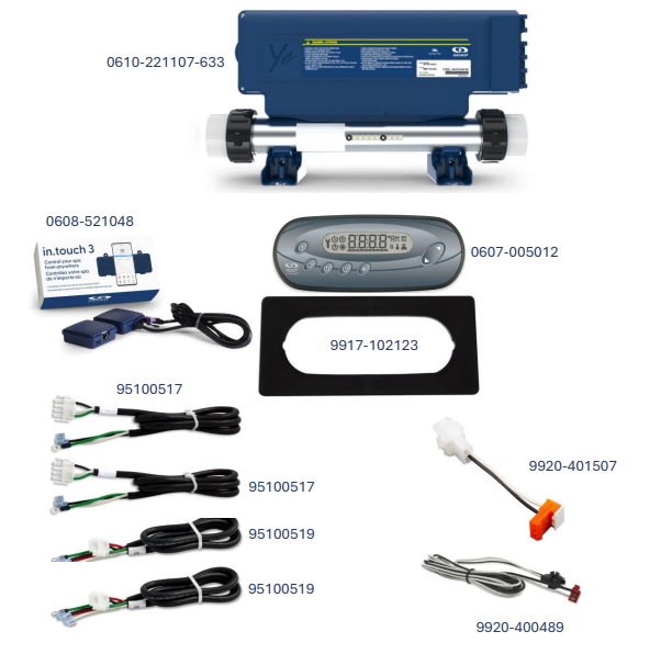 Pack Gecko IN.YE5-V3 / IN.K450 / in.touch3