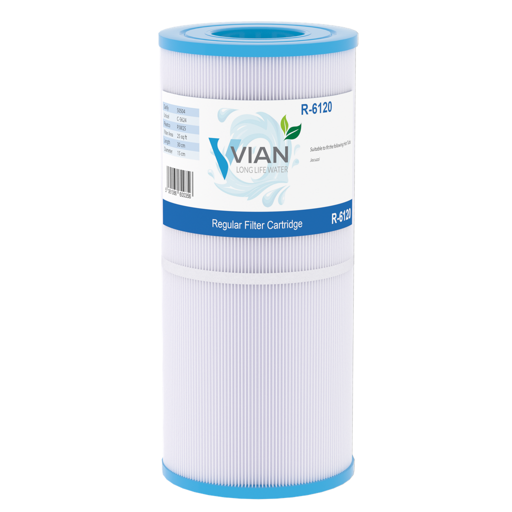 [FR-R6120] PJW25 Hot Tub Filter (Single Unit)