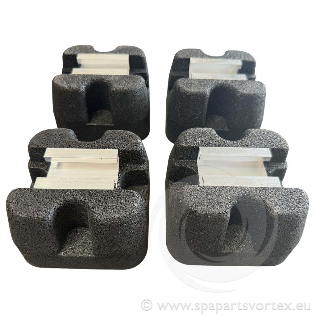 Nexus 5 Heat Pump Feet - 110 X110 X 68 mm (Set of 4)