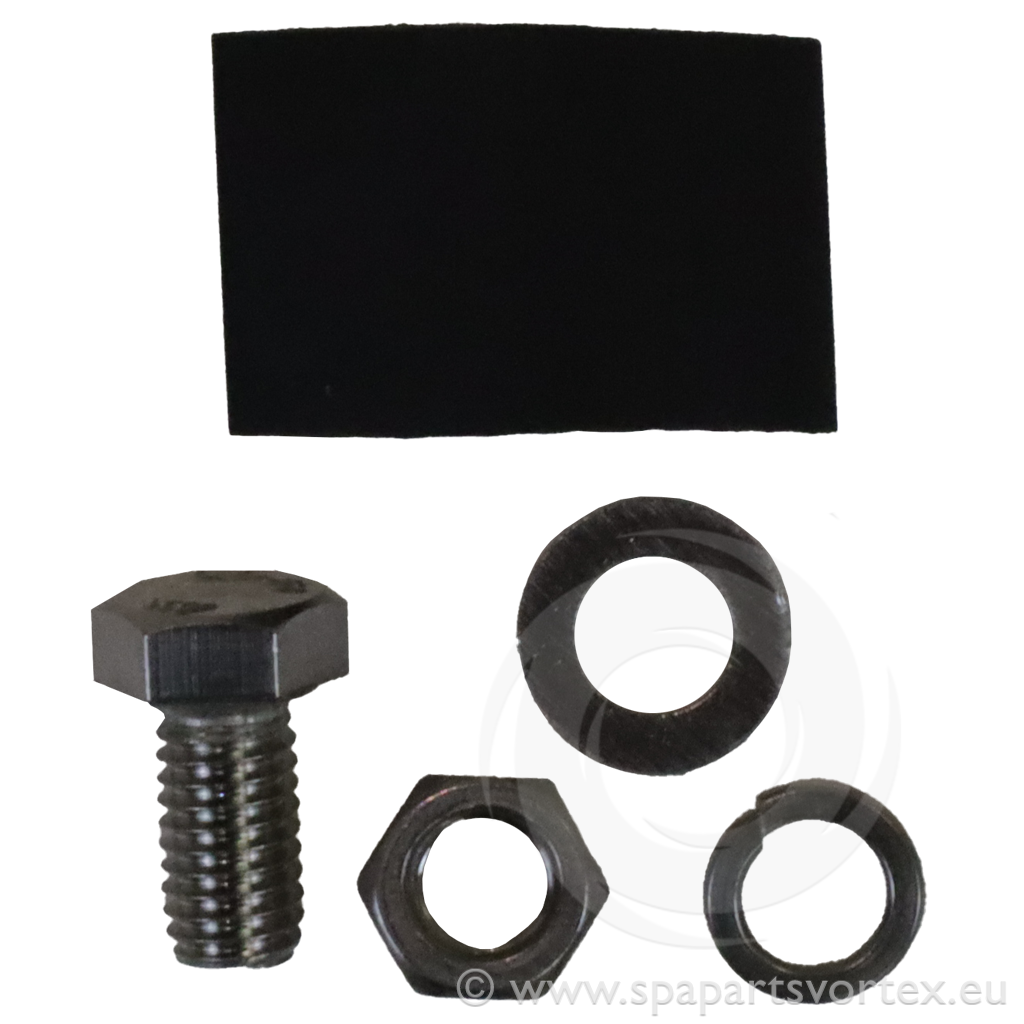 [HP-AC004] Nexus Heat Pump - Bolt + Washer + Nut + Heat Shrink for Gecko Heater