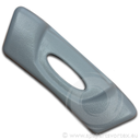 Wellis Pillow - 420 × 170 × 80 - Rob. V2 light grey (AF00043)