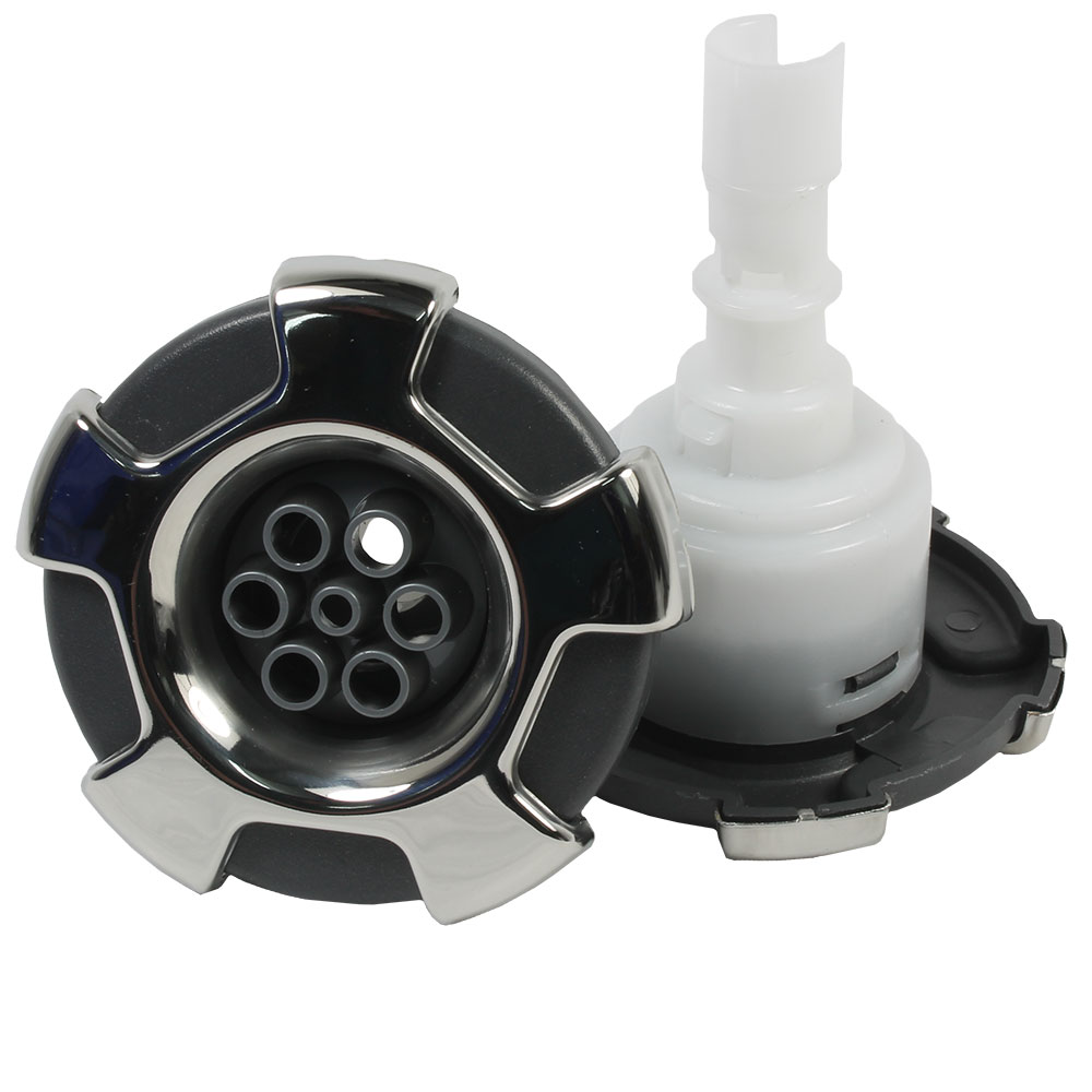 (320-6728) 3-1/4" CMP Typhoon Crown SS 7-Port With Grey