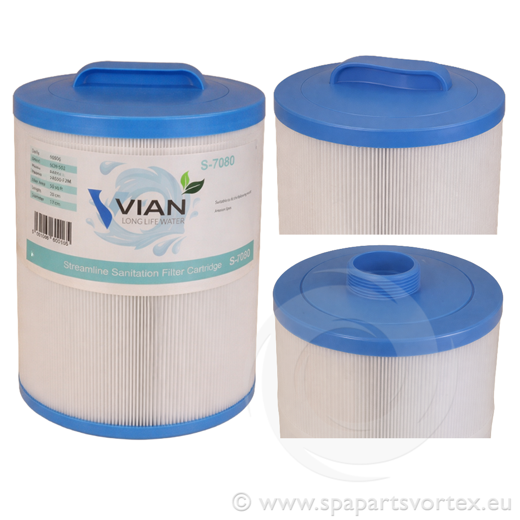 Vian S-7080 Hot Tub Filter (PAS50SV/DL720+)