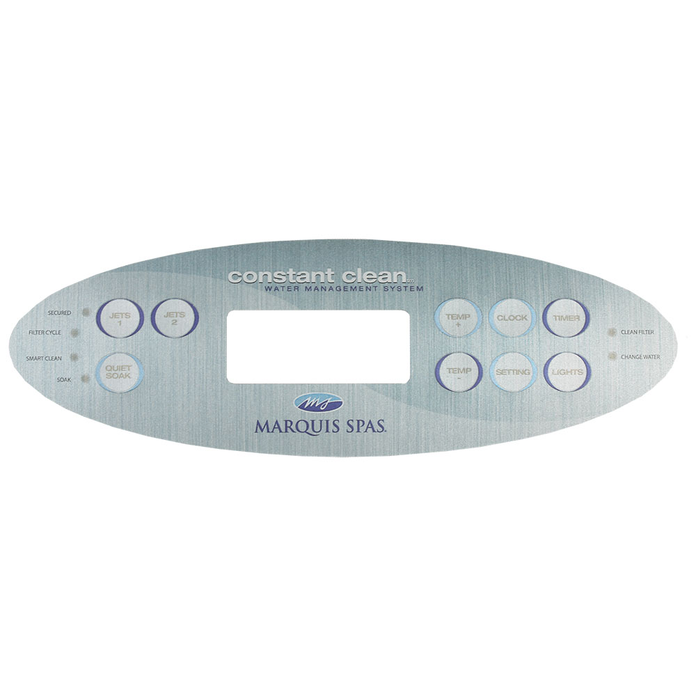 (650-0704) Marquis Spa Overlay 9-Buttons 2007/2008