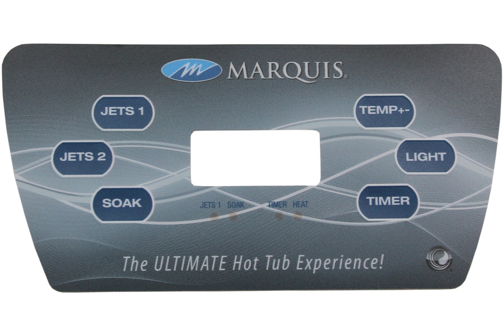 (650-0758) Vector 21 Topside Panel Overlay 2-pumps