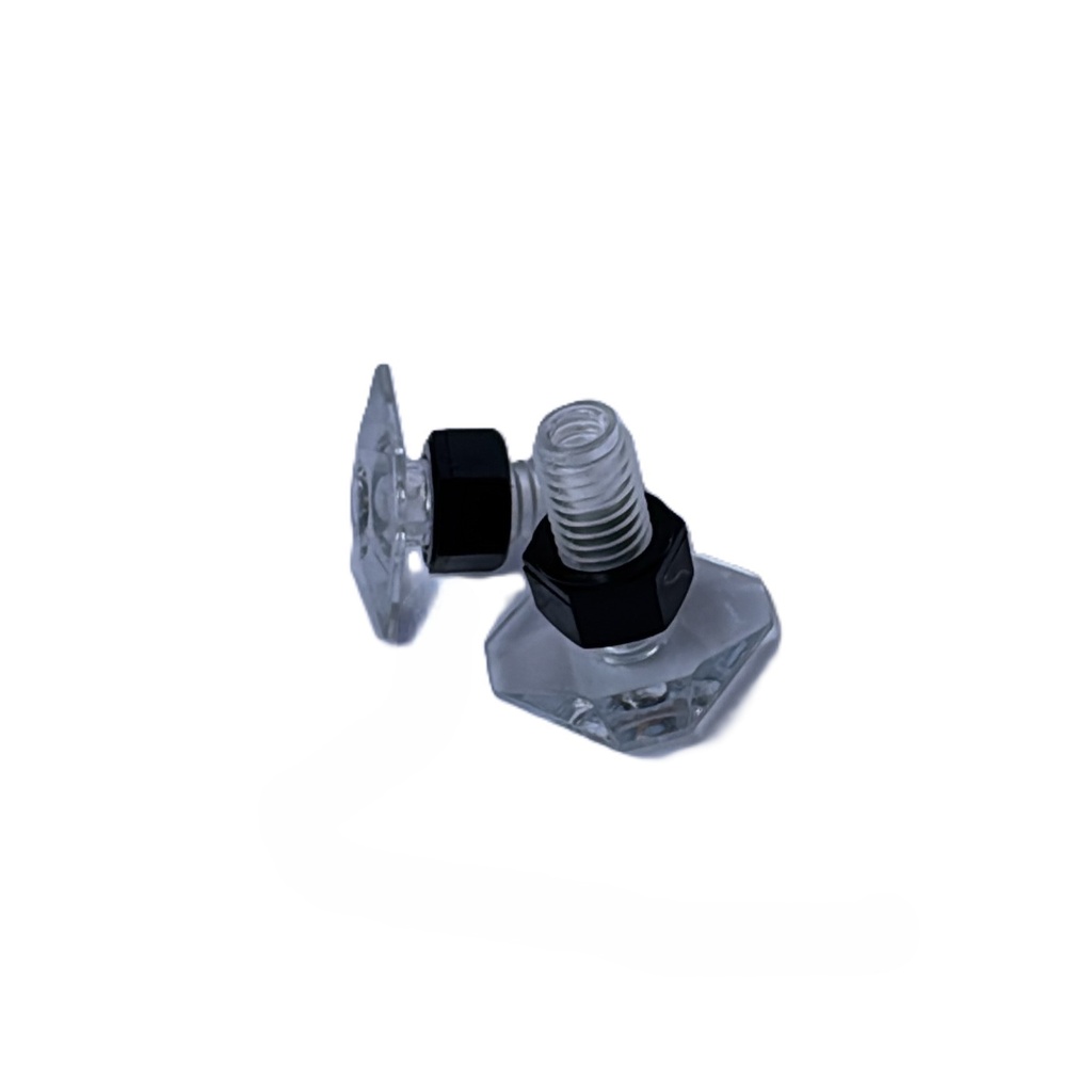 [LG-MQ378] (740-0378) LIGHT LENS CLEAR W/NUT V21 16-20