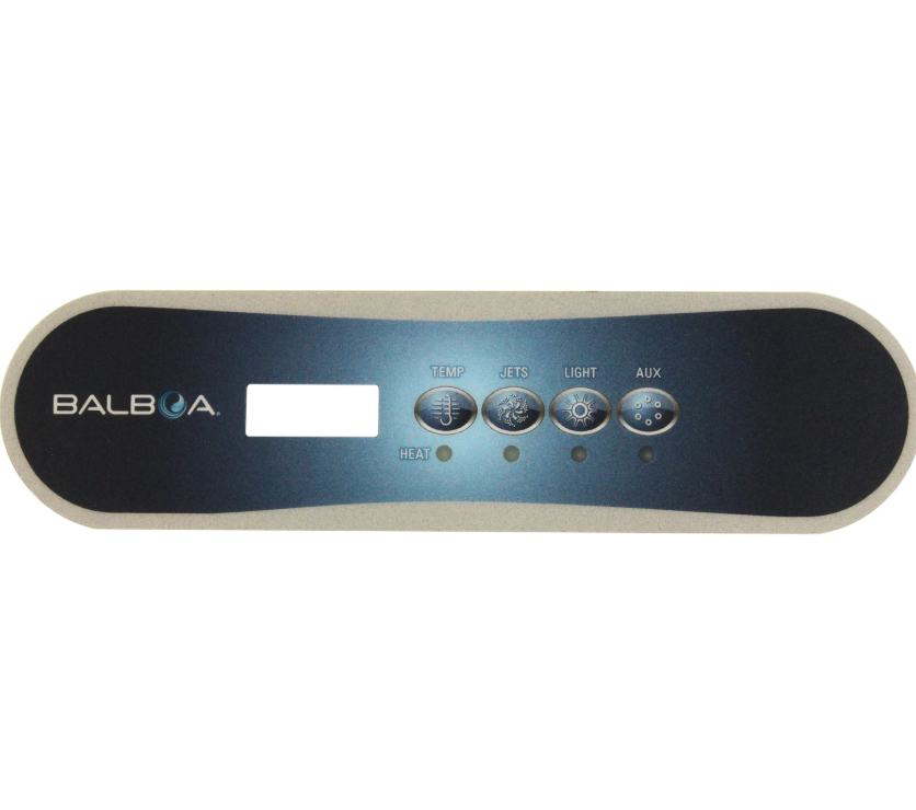 [OL-TP260] Balboa TP260T Overlay 4 Button (1p + Aux)