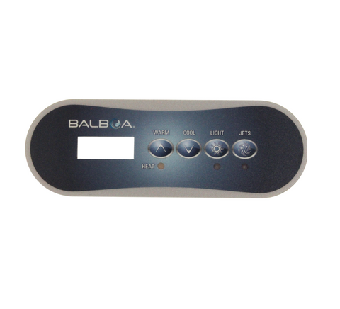 Balboa TP240W Overlay 4 Button (1p)