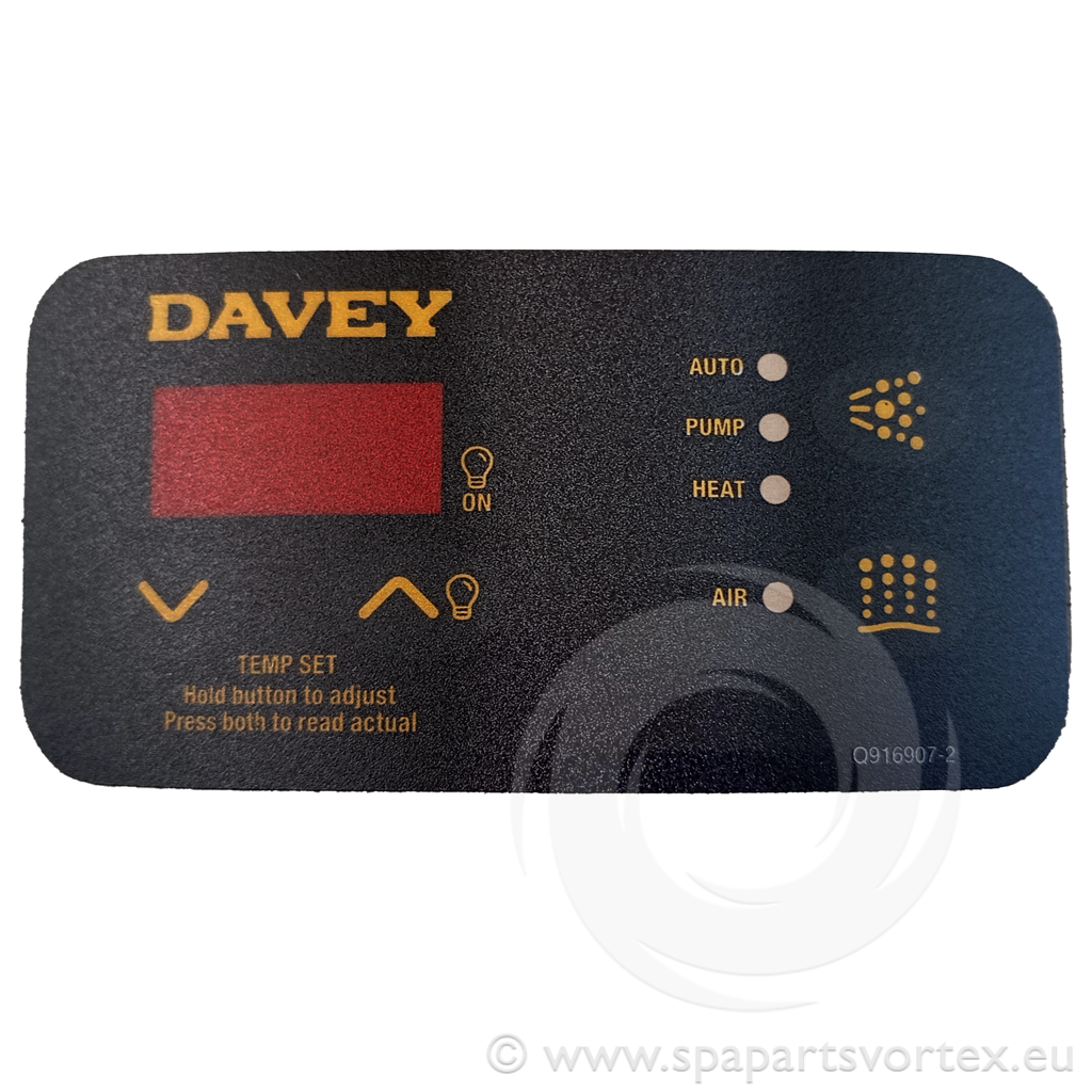 Revêtement Clavier de commande SP601 Rectangulaire