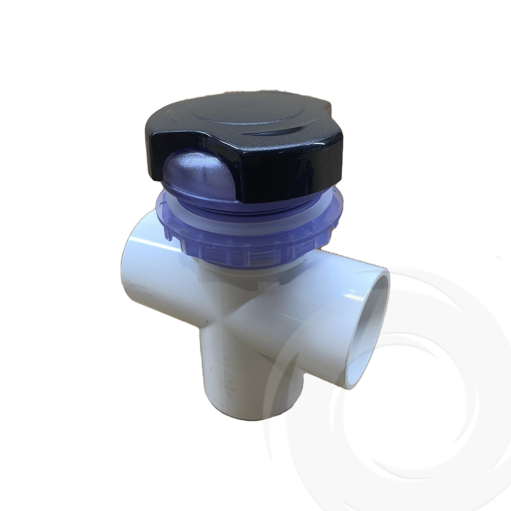 [PL-AP020] LVJ Handsome Elegant 2" Water Diverter Black 