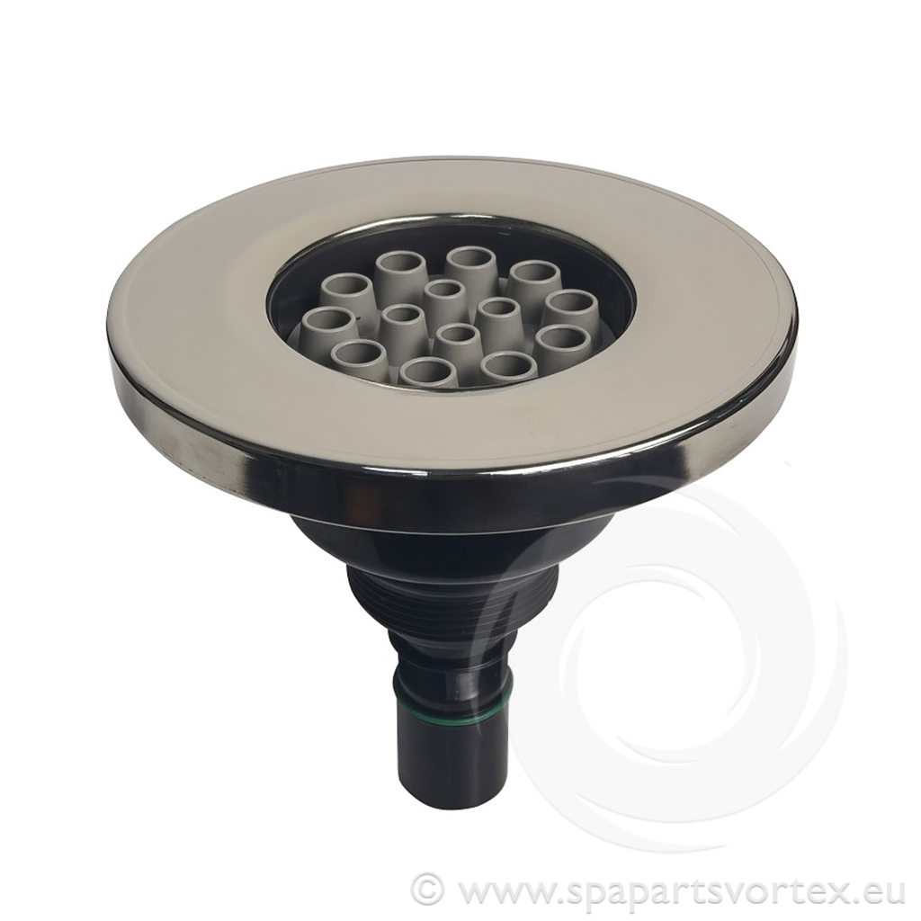 Las Water Diamond Jet 5'' Massage - Stainless Steel