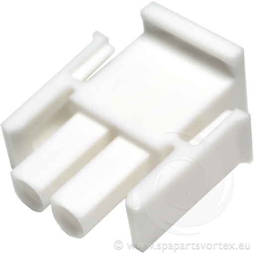 [CA-AMP02] Prise Connecteur AMP mâle, 2 broches