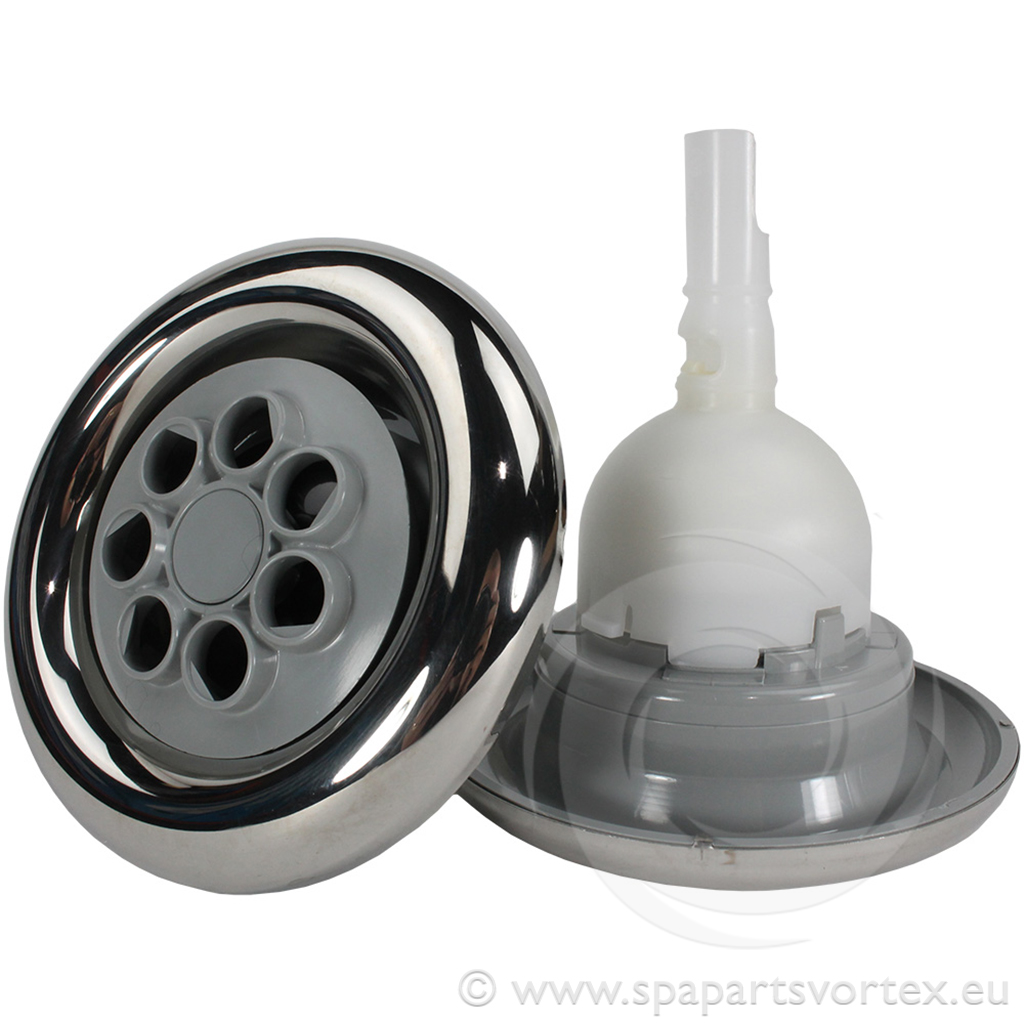 Cyclone Jet, Twin Spin, Stainless, Grey | VBV