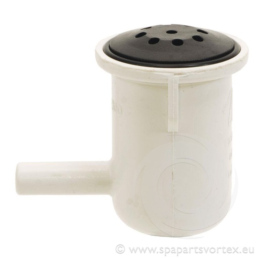 [JT-AJ551] Air Injector Pepper Pot Elbow Style Black