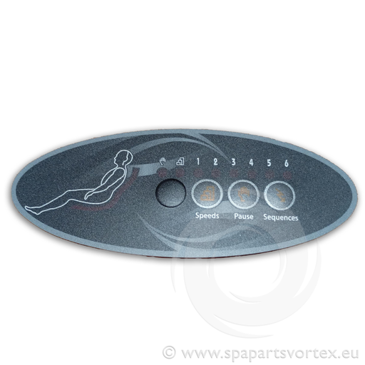 [OL-WE861] Wellis Sticker control panel - Pulsar / sequencer V2 (ACM0861)