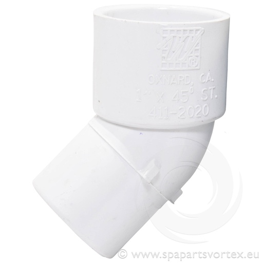 [PL-10025] 1" 45 Degree Street Elbow (M/F)