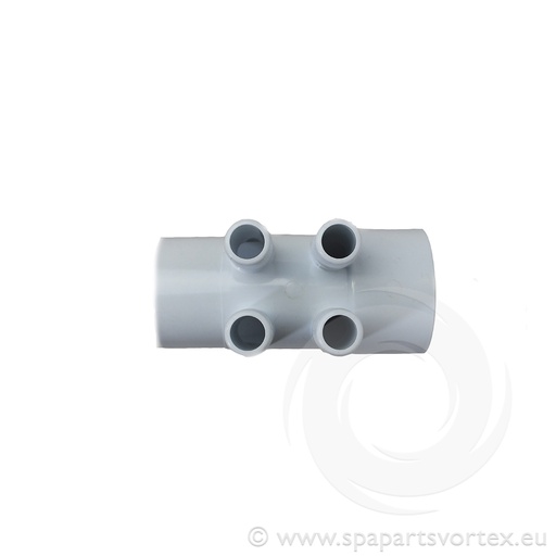 [PL-EA046] Earth Spas Water Manifold 2"S x 2" Spg x 3/4" (4 Barb)