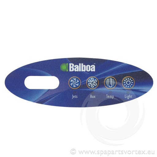 [OL-20141] Balboa ML200 Overlay 4 Button (1p + aux)