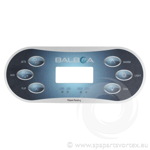 [OL-60011] Balboa TP600 Overlay  6 Button (1 Pump With Aux)