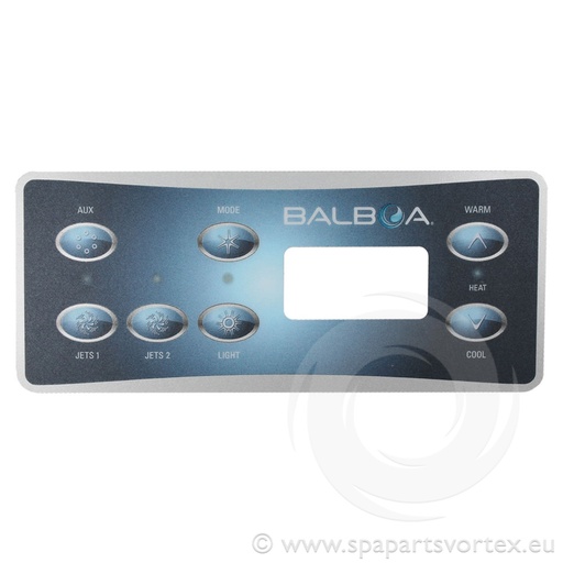[OL-70123] Balboa VL701S Overlay 7 Button (2p + aux)