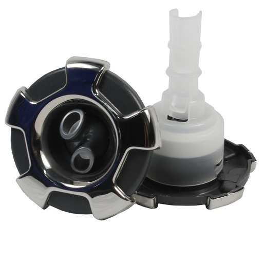 [JT-MQ727] (320-6727) 3-1/4" CMP Typhoon Crown SS Twin Roto With Grey