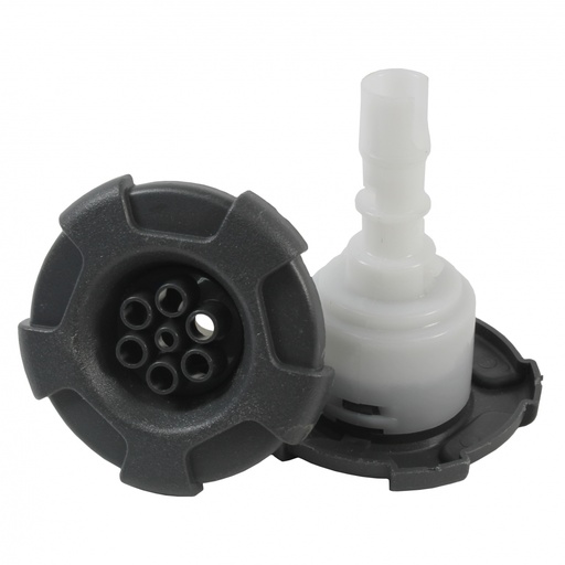 [JT-MQ776] (320-6776) CMP Typhoon 3-1/4" Crown 7-Port Grey