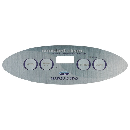 [OL-MQ648] (650-0648) Marquis Spa Overlay 4 Button 2007-2010
