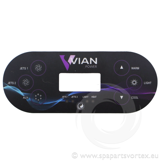 [OL-SP120] Overlay for SP1200 Oval Touch Panel