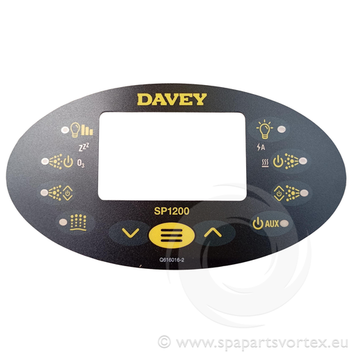 [OL-SP120] Revêtement Clavier de commande SP1200 Oval