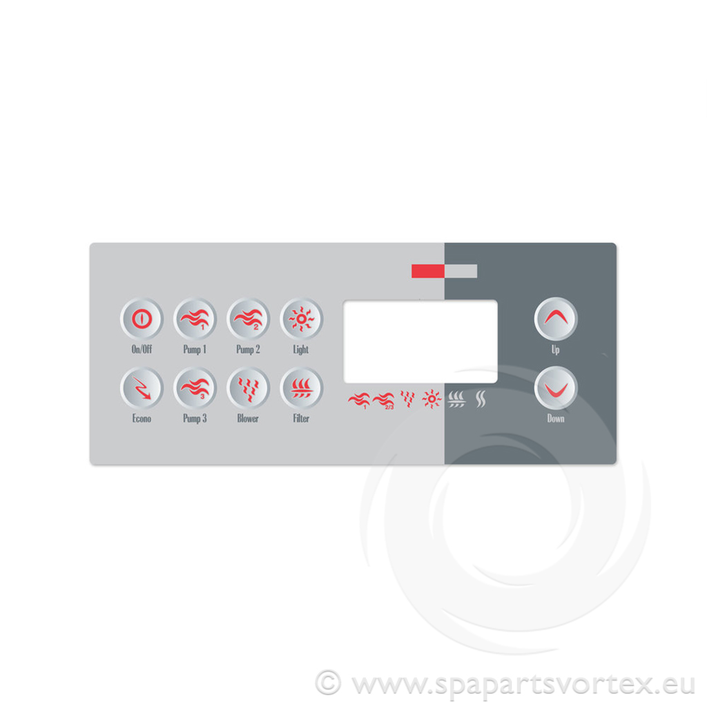 Gecko Overlay TSC-8 10 Buttons | VBV