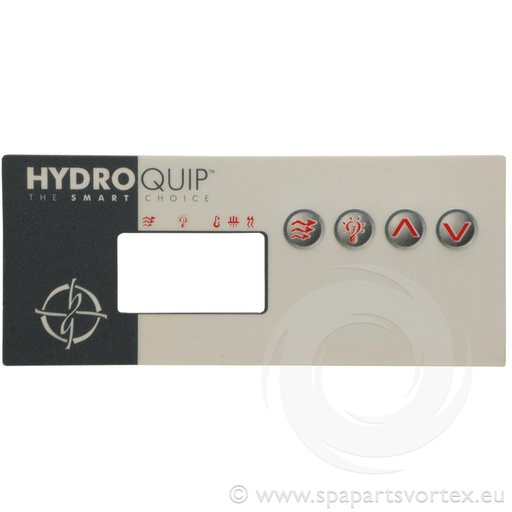 [OL-07010] Hydroquip Eco-7 Panel Overlay 4 Button (1p)