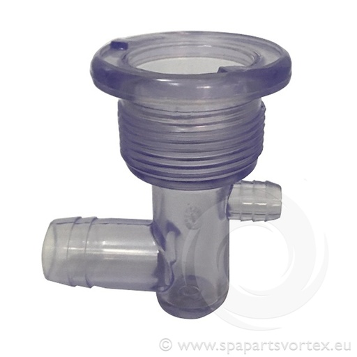 [JT-LW102] Las Water 2" Jet Body Ribbed Barb